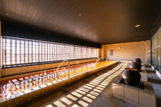 女性露天風呂(コットンの湯)