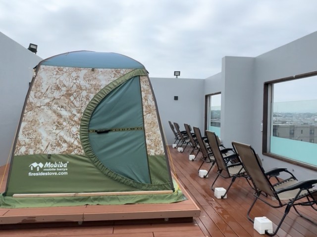 【男湯】テントサウナ｜天空サウナエリア