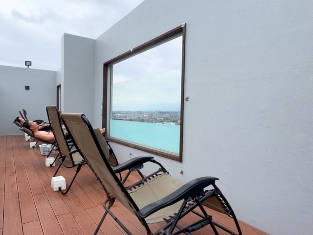 男湯・外気浴スペース