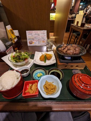 牛ハラミステーキ御膳