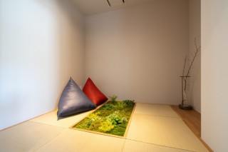 茶室エリア「茶ノ間」