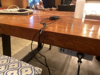 休憩エリア(コンセント)