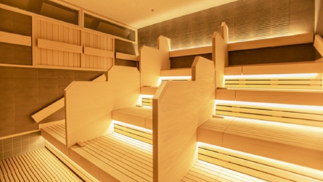 【男湯】サウナ室(男性)