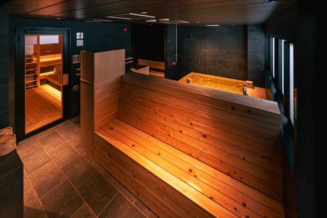 男湯・内気浴スペース