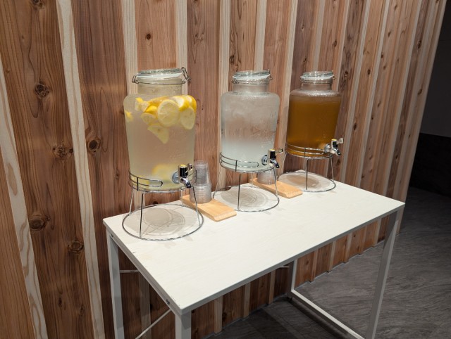 ととのいスペースのフリードリンク