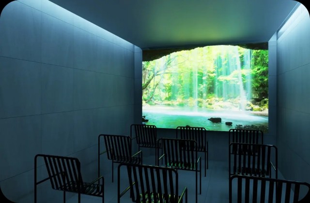 男湯・内気浴スペース