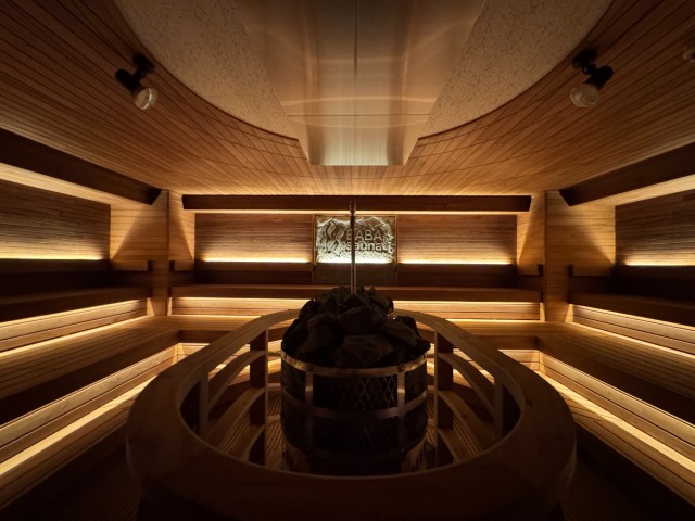【男湯】本格フィンランド式サウナ