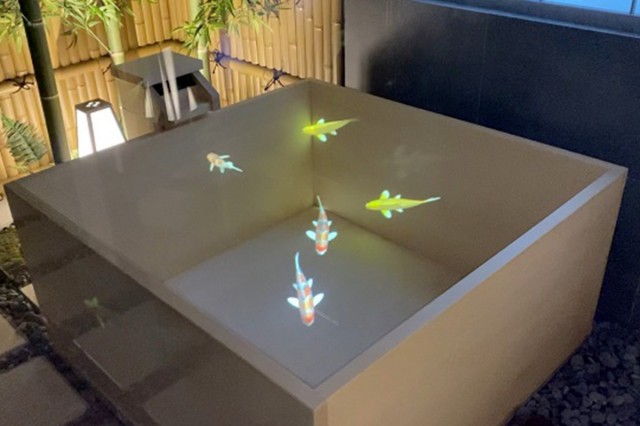 【男湯】映像の水風呂