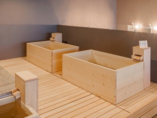ヒノキ風呂