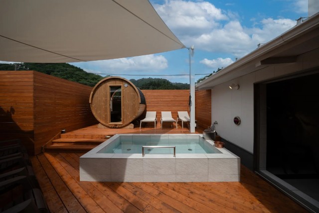 共通・外気浴スペース