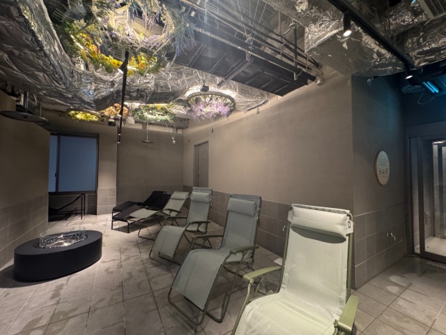 男湯・内気浴スペース