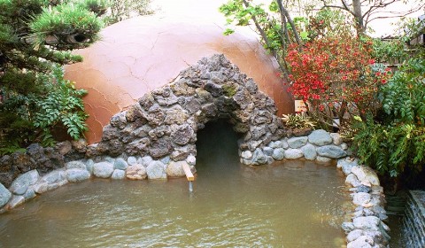 【男湯】高濃度炭酸洞窟風呂